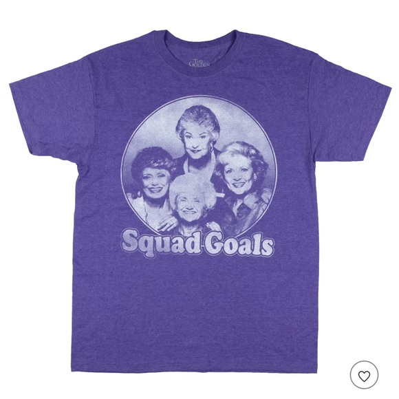 Men's Purple Squad Goals  The Golden Girls T-Shirt Monochromatic color purple - Picture 1 of 12